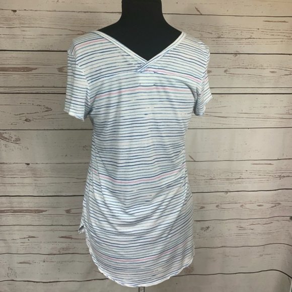 3/$25 Anthro | t.la striped tee - Picture 4 of 6
